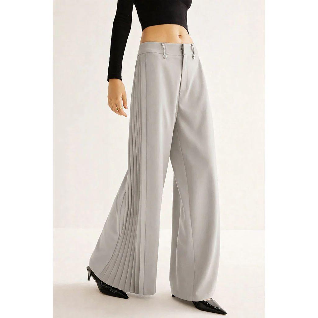 Pleat Please Wide Leg Pants — photo 9