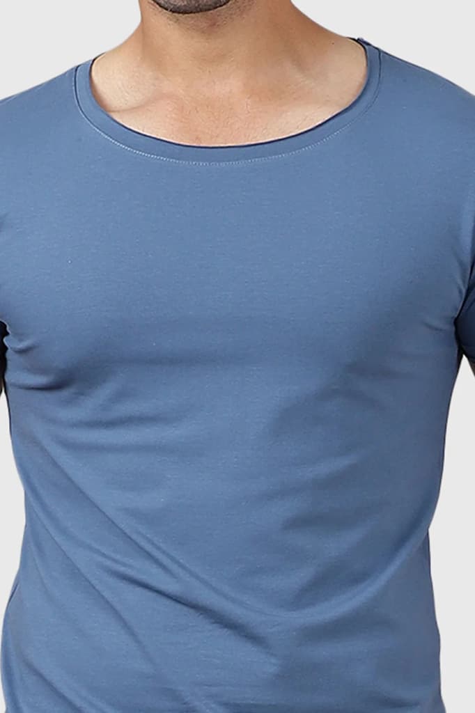 Legacy Scoop Neck T-shirt Dusk Blue — photo 3