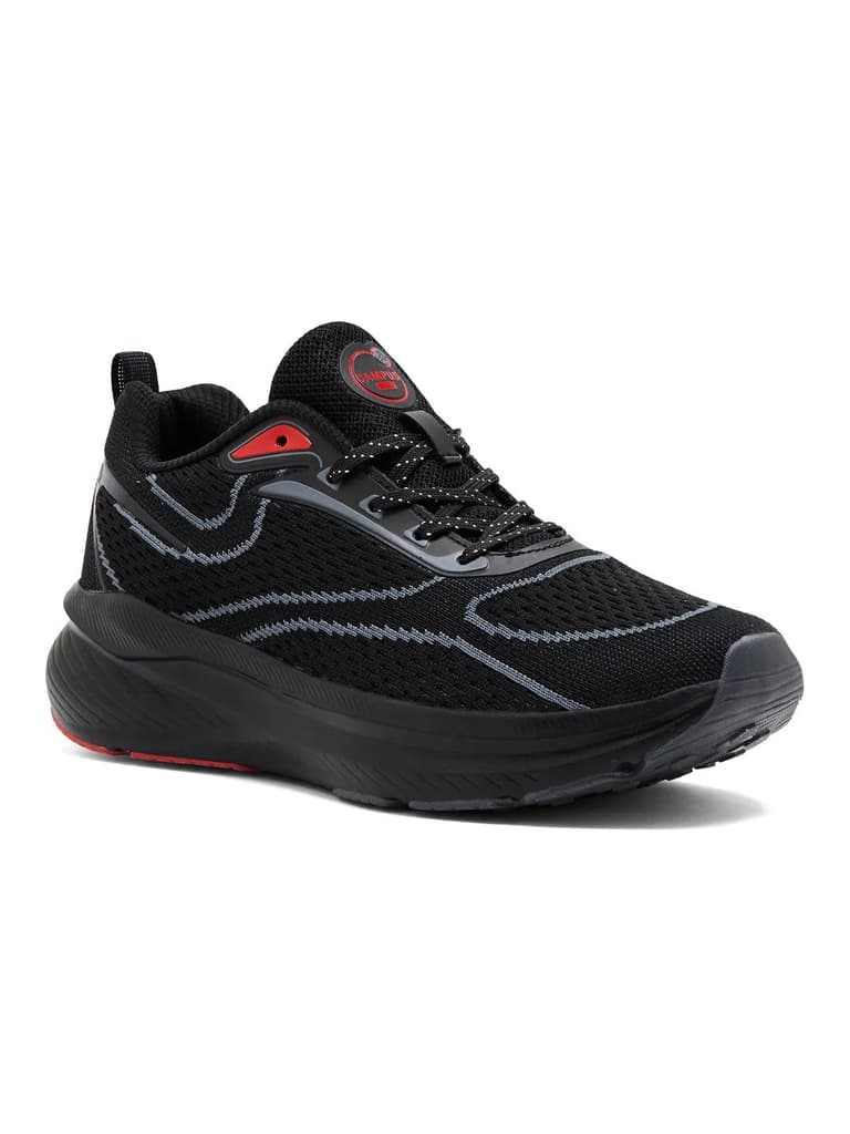 KRIVO Black Men's Running Shoes — Black / 6