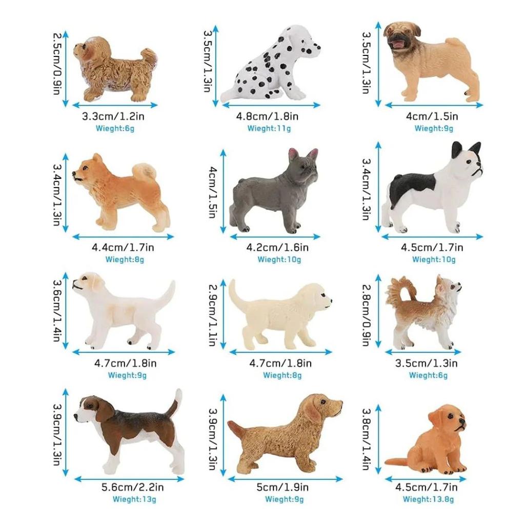 My Little Pup | Set of 2 Dog Figurines — photo 2