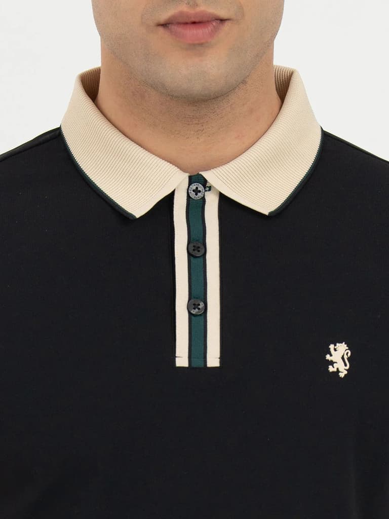Polo T Shirts for Men in Black | Classic Polo T Shirts — photo 4