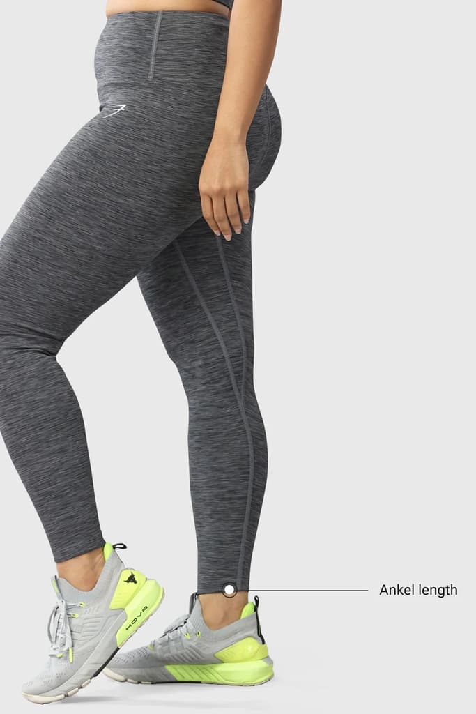 Essential Melange Leggings Grey — photo 6