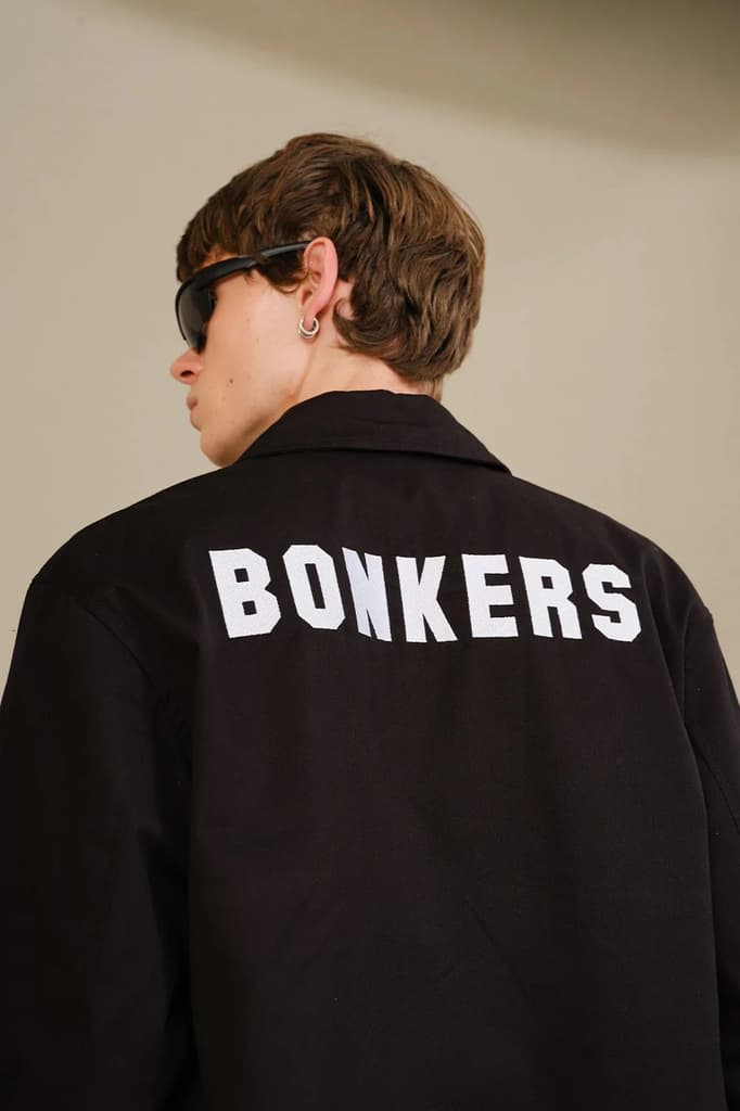 Black Varsity Shacket — photo 4