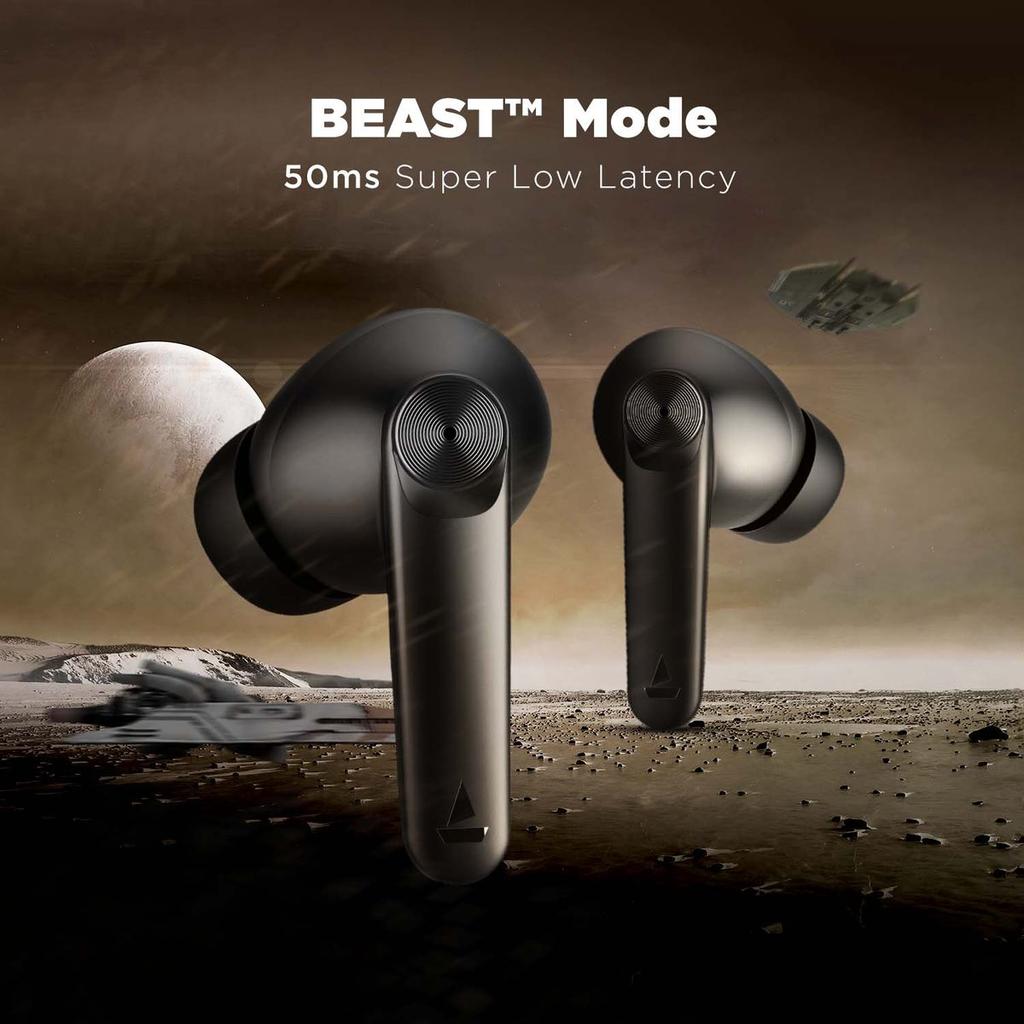 boAt Airdopes Atom 83 | True Wireless Earbuds with up to 50 Hours Playtime, Quad Mics with ENx™ Technology, 13mm Drivers, BEAST™ Mode, ASAP™ Charge — photo 5