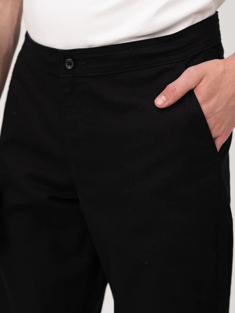 Monaco Black Relaxed Fit Lounge Pants — photo 10
