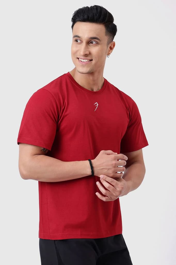 Pulse Running T-shirt Deep Red — photo 2