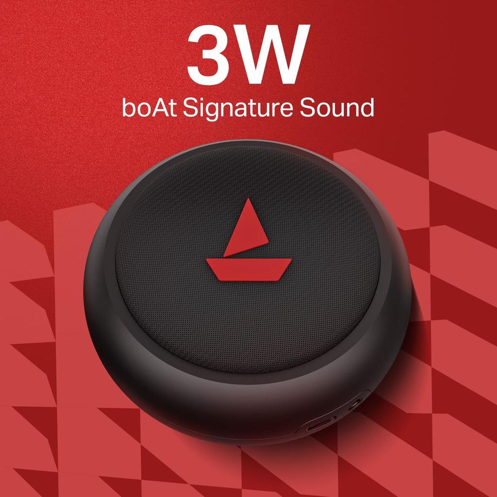 boAt Stone 108 | Portable Bluetooth Speaker with 3W Sound, 12H Playback, TWS feature & IPX4 Resistance — photo 9