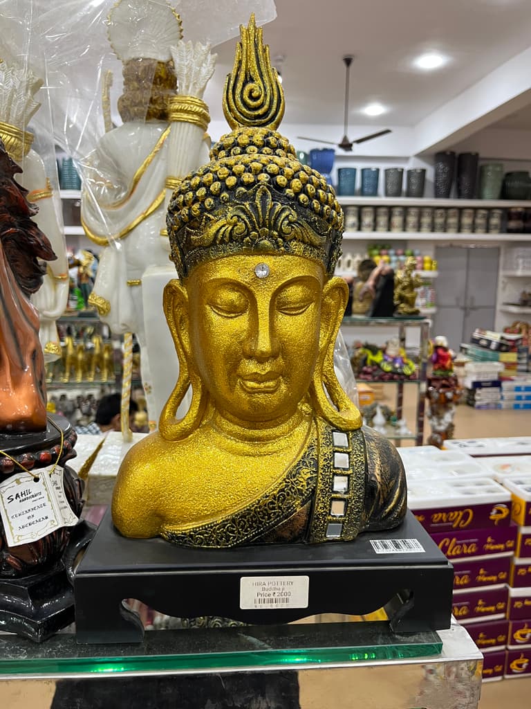 Golden Buddha Statue | Sculpture | Gold | Gold