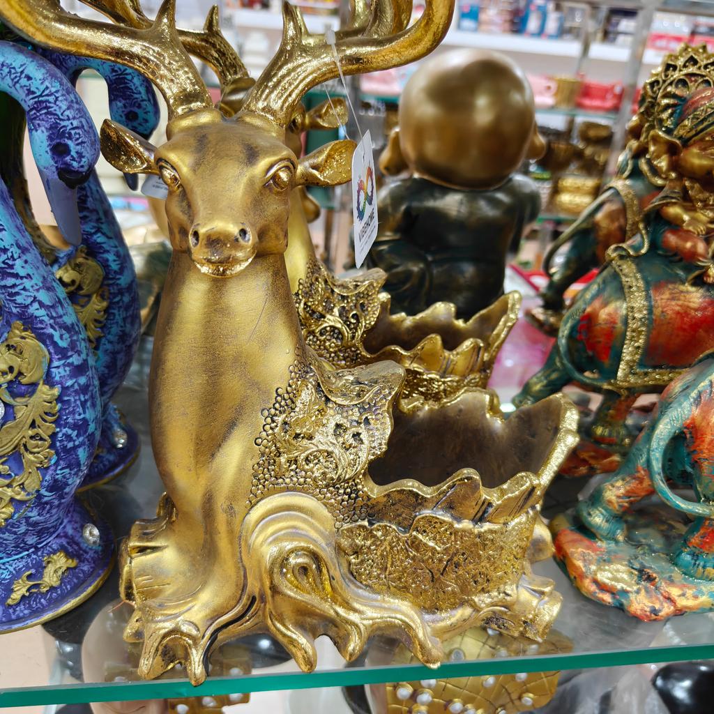 Gold Dragon Statue | Decorative | Bronze | Gold