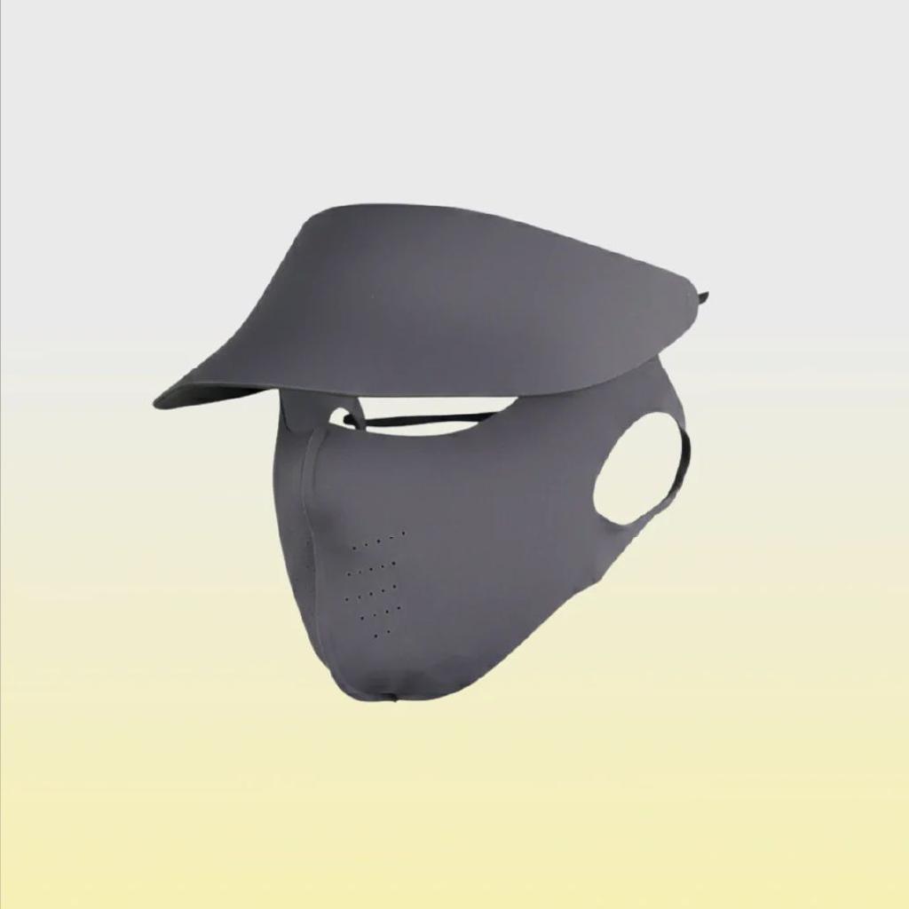 DITACHABLE Sunscreen visor & FACE mask
