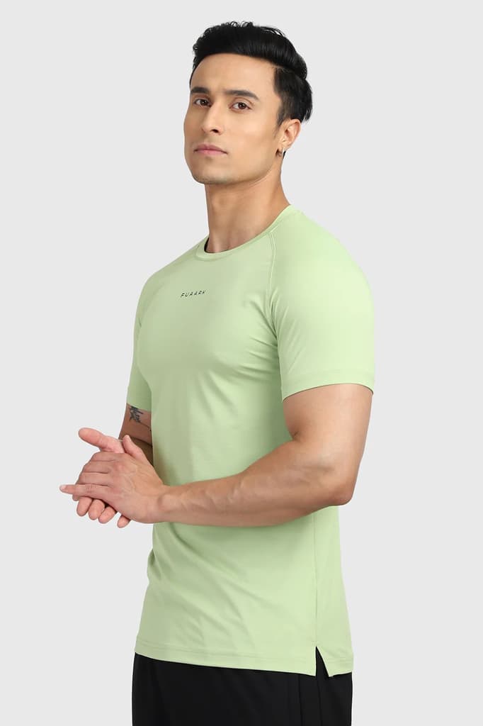 Sleek T-shirt Lime Green — S