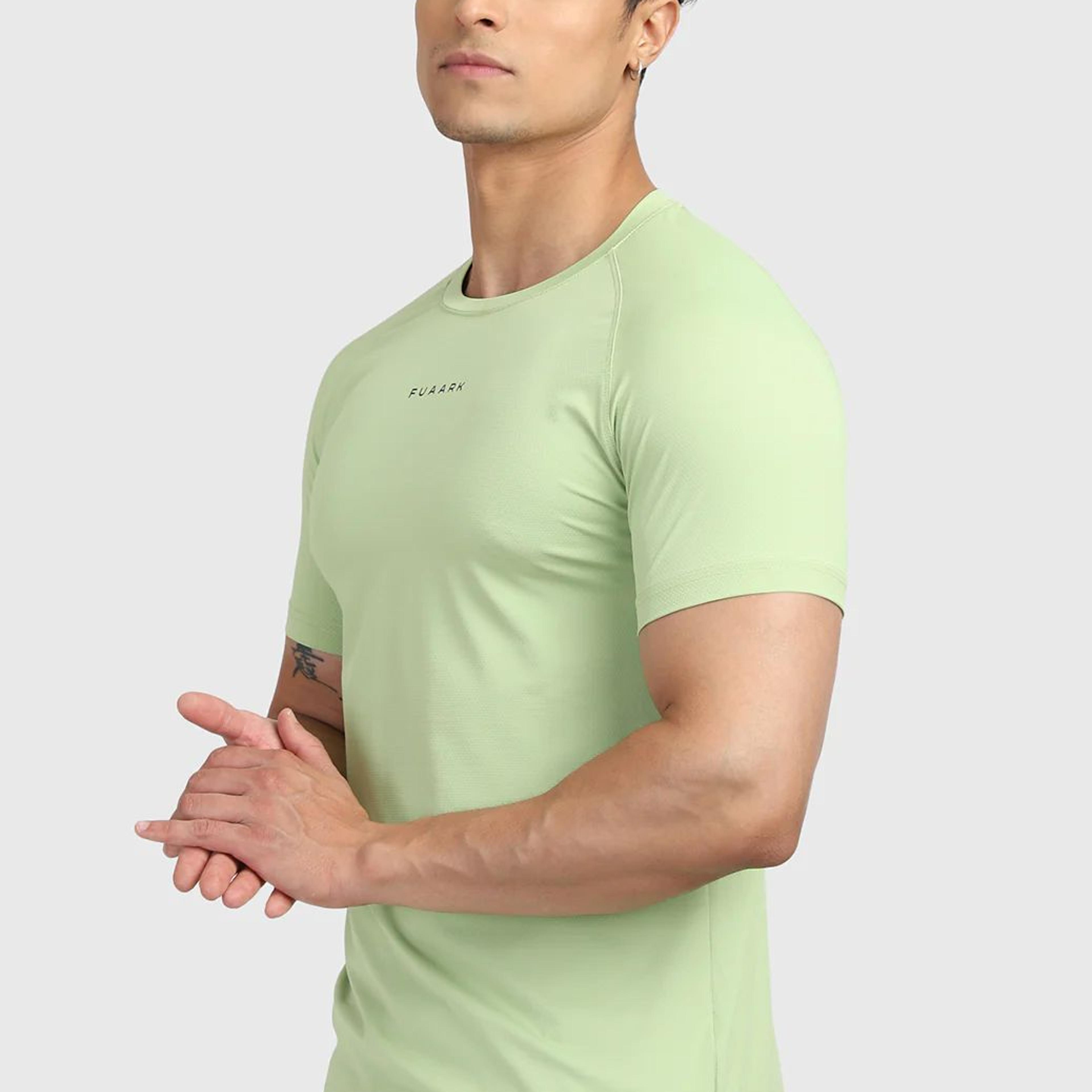 Sleek T-shirt Lime Green