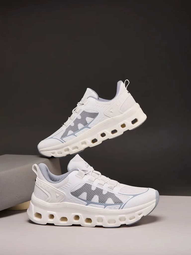 NECTER White Men's Running Shoes