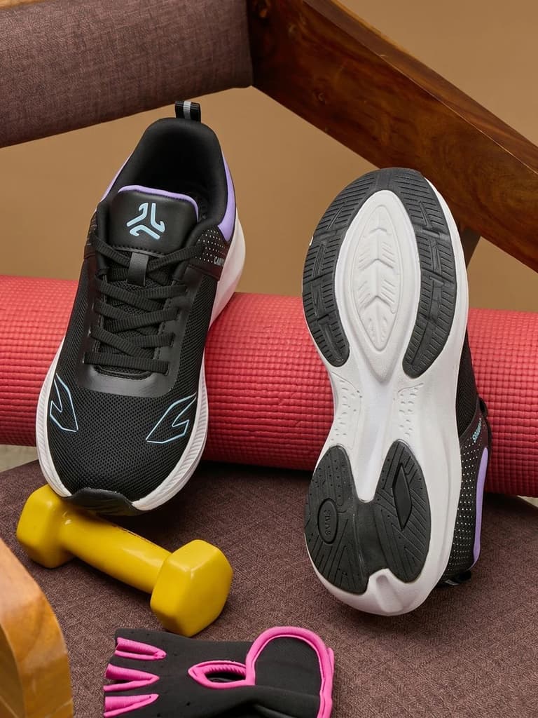 FORLIC Black Women's Running Shoes