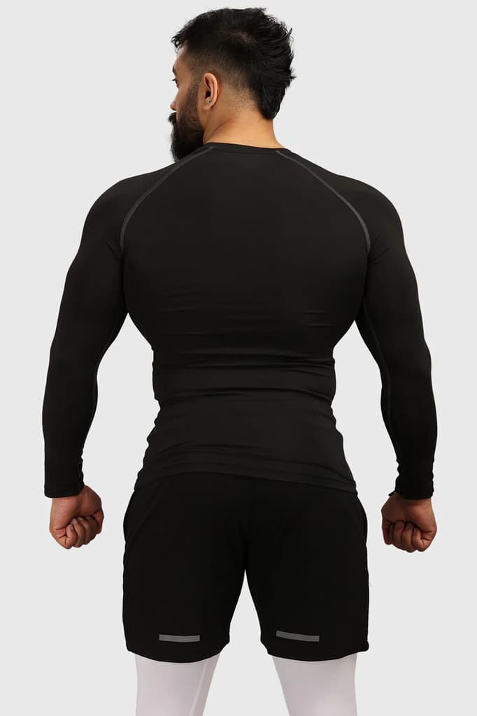 Compression Fullsleeves T-shirt Black — photo 6