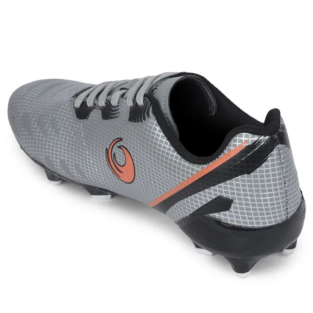 Freedom Grey Sports Lacing Football Shoes For Men JOGA By Liberty — photo 6