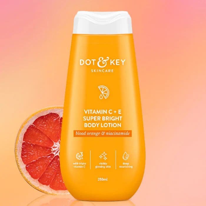 Vitamin C + E Body Lotion for Glowing Skin — 250 ml