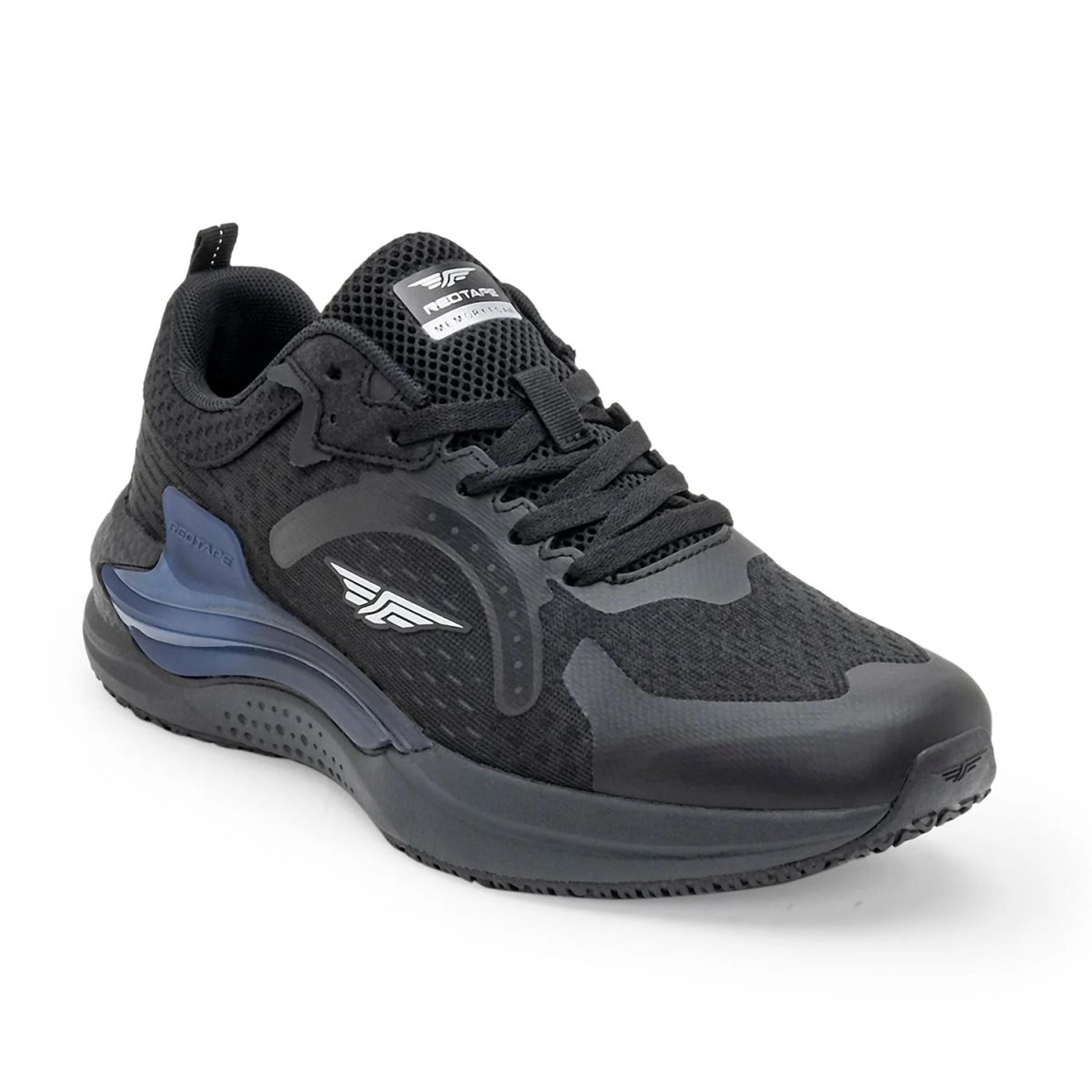 Athleisure Sports Shoes for Men in Black | Low Cut Shoes.