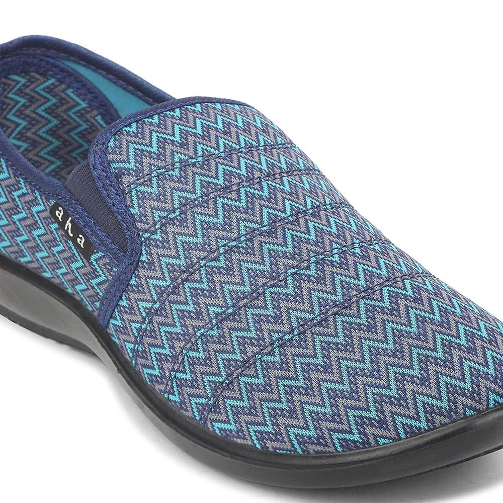 AHA Casual Non-Lacing Sky Blue Ballerina Shoes For Women SELINA-101 By Liberty — photo 4