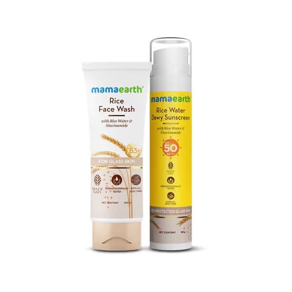 Rice Water Cleanse & Protect Combo - 100ml + 50g