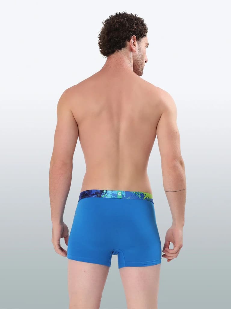Men's Cotton Abstract Waistband Trunk – Pack of 2 — photo 7
