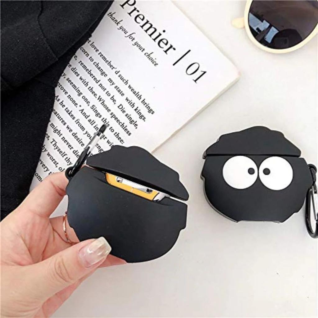 Black fairy - Susuwatari Inspired Airpods 3 Case (Silicon) — photo 6