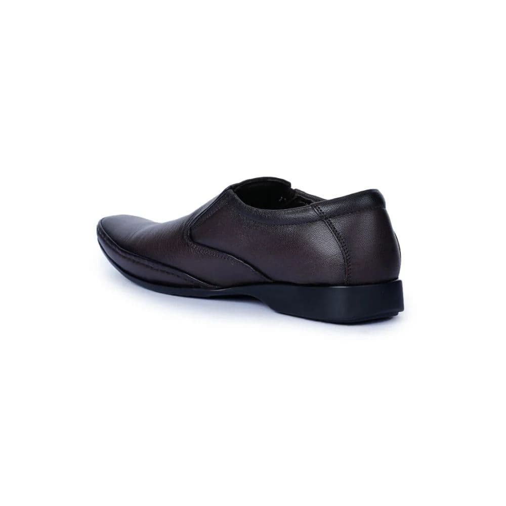 Fortune (Brown) Wingtip Loafer Shoes For Men FL-511 By Liberty — photo 6