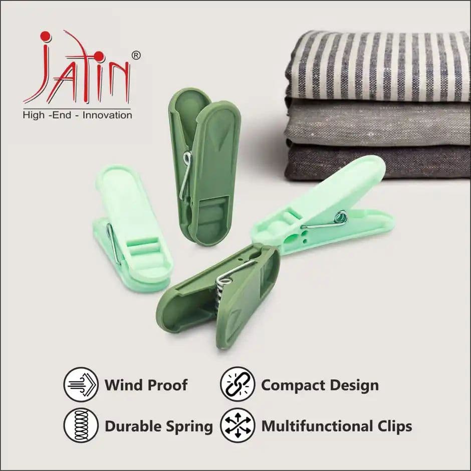 Jatin Jaguar Plastic Cloth Pegs — photo 2
