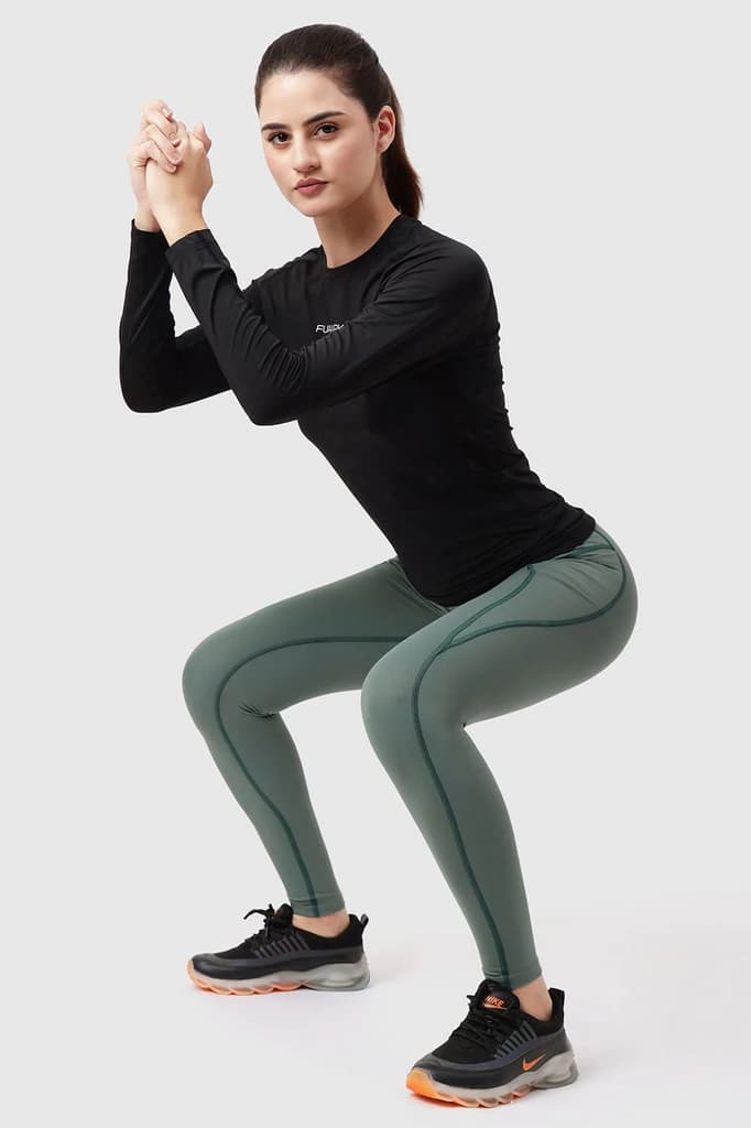 Compression 2.0 Full Sleeves T-shirt Black — photo 2