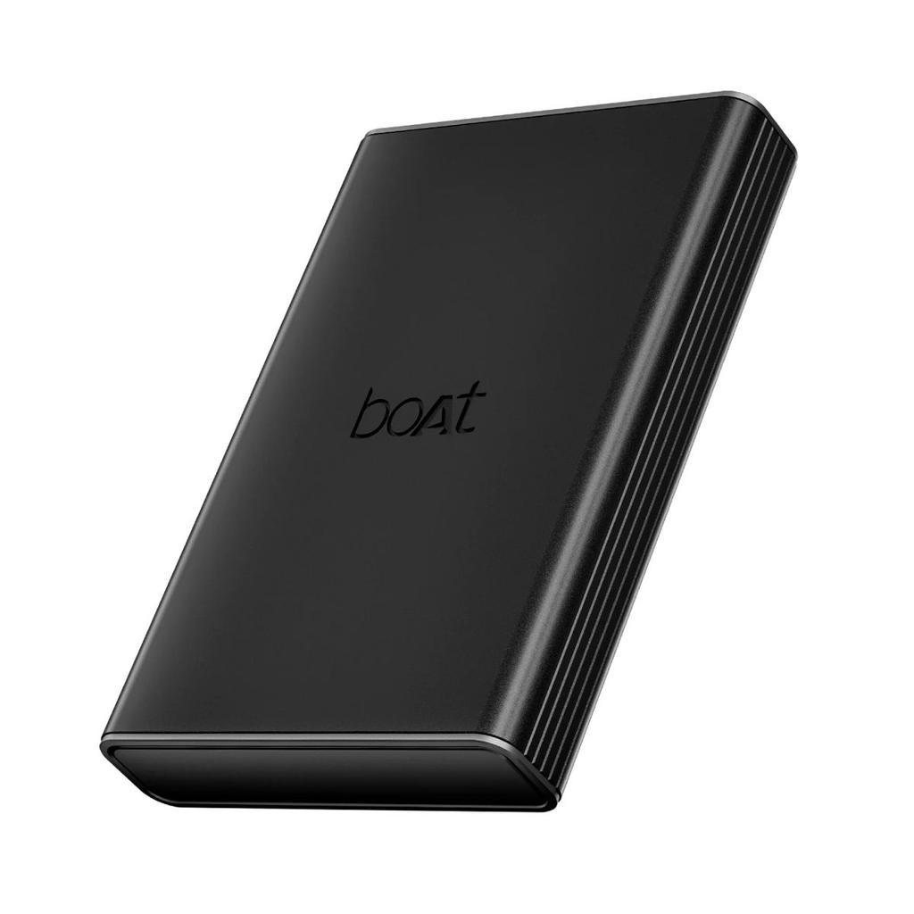 boAt EnergyShroom PB300 Pro | 10000mAh Powerbank with 2-way 22.5W fast charging,Pass-Through Charging, 12-Layer Smart IC Protection, Aluminium Casing & Compact — Carbon Black
