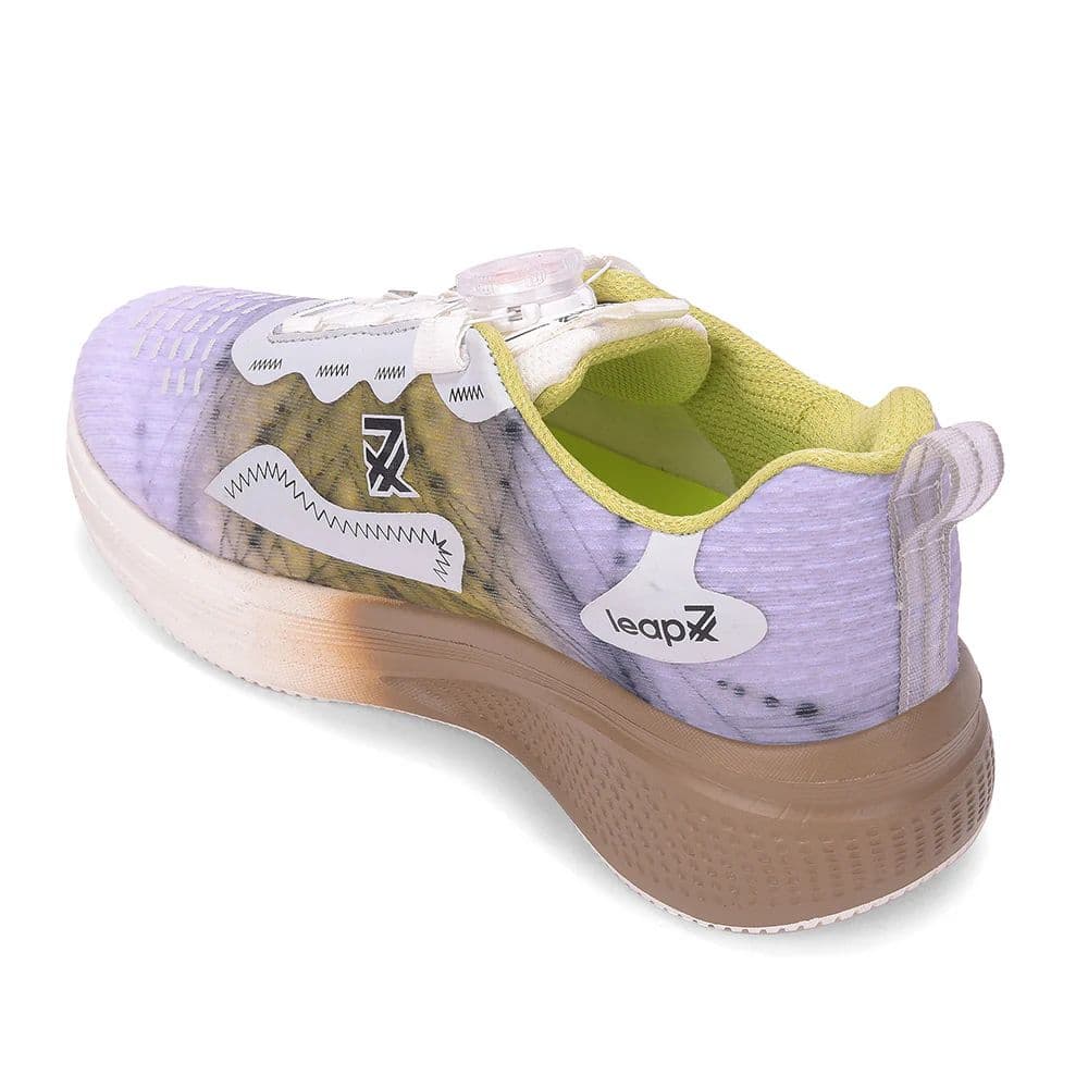 LEAP7X BOUNCEBUDE Green Sports Non Lacing Jogging Shoes for Kids by Liberty — photo 4