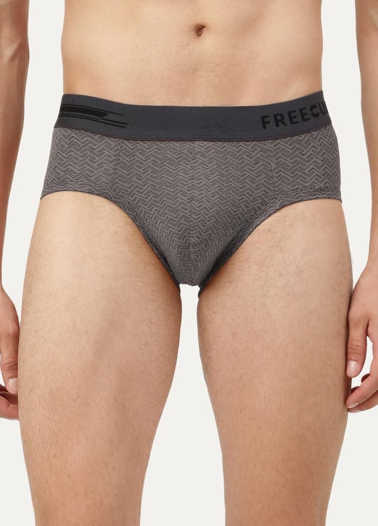 Men's Anti-Bacterial Printed Micro Modal Brief (Pack of 1) — photo 12