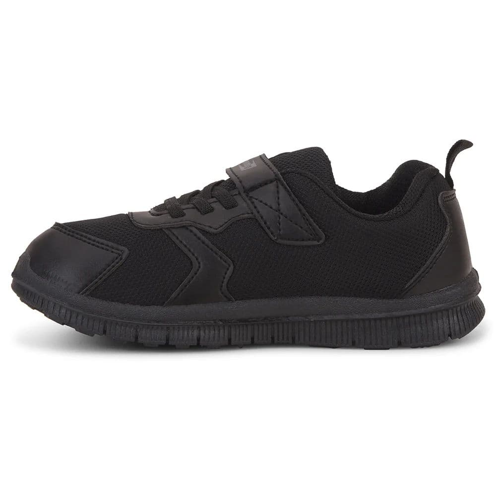 Force 10 Black Non-Lacing Uniform School Shoes For Kids TIGER By Liberty — photo 3