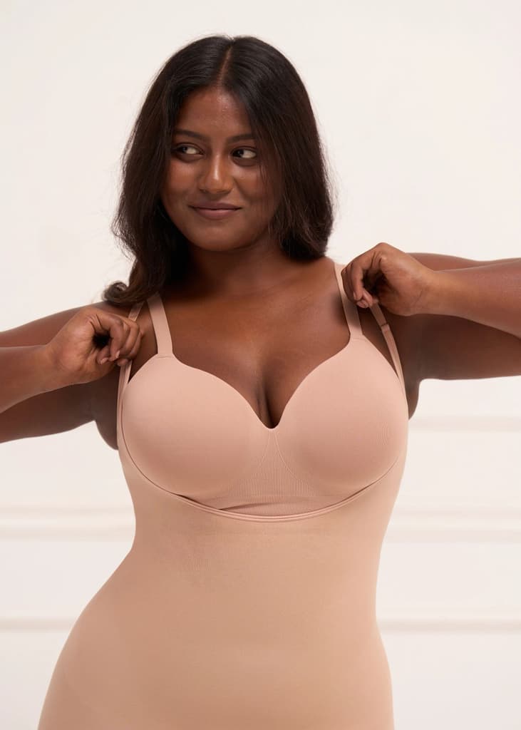 Open Bust Butt Lifting Bodysuit — photo 3