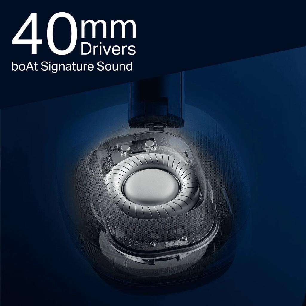 boAt Rockerz Plus 550 ANC | Wireless Headphones with 80H Playback, 40dB Hybrid ANC & boAt Signature Sound — photo 10