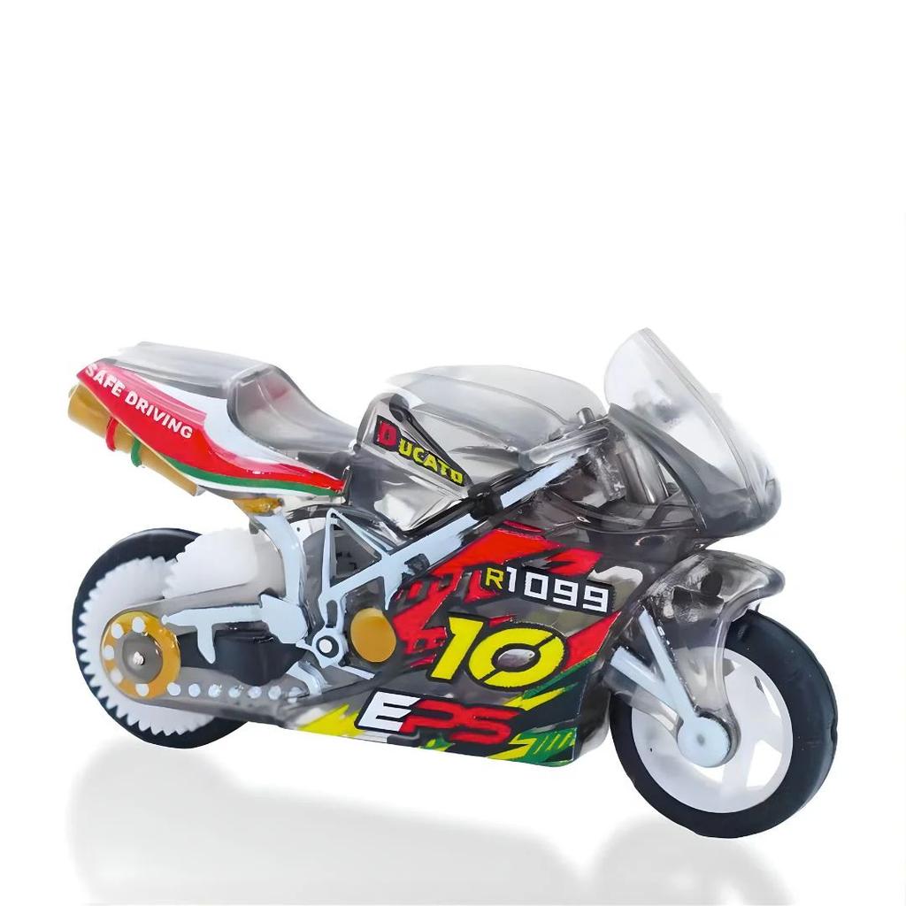 Mini Sparking Stunt Bike Toy – Pull Back, Pop Wheelies & Ignite the Fun! — photo 6