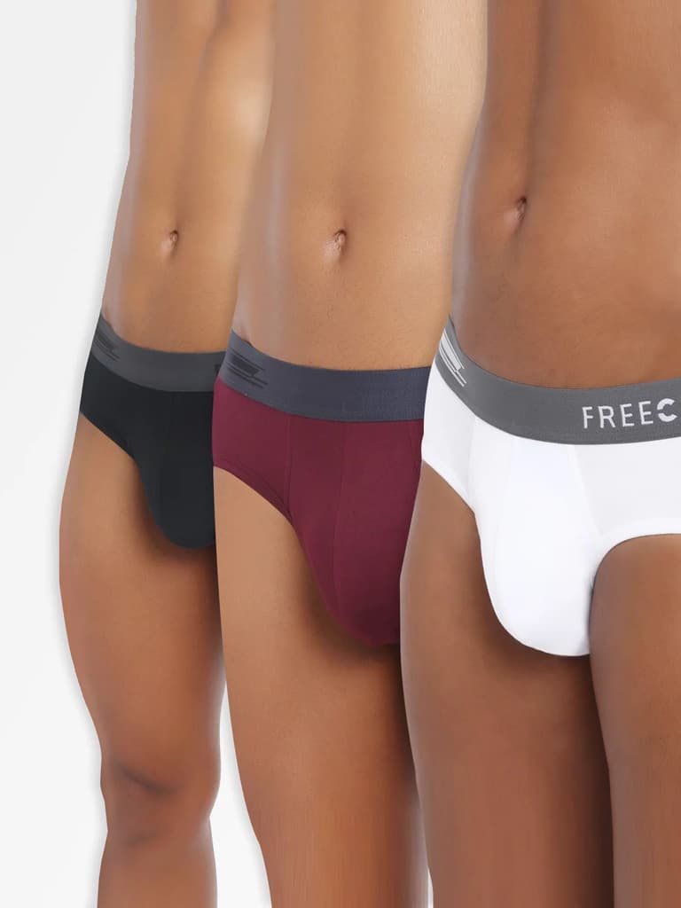 Men's Anti-Bacterial Micro Modal Brief in Contrast Waistband (Pack of 3) — photo 15