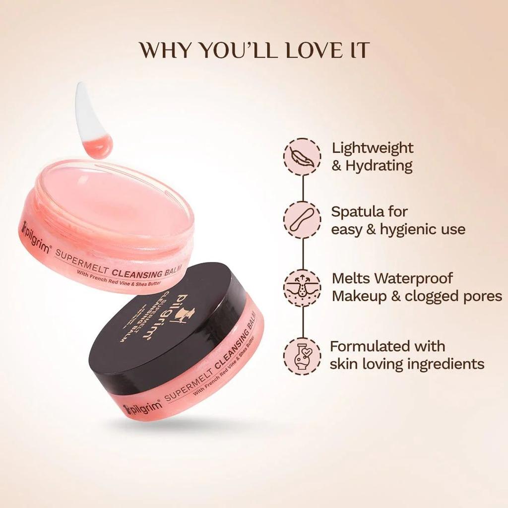French Red Vine Supermelt Cleansing Balm