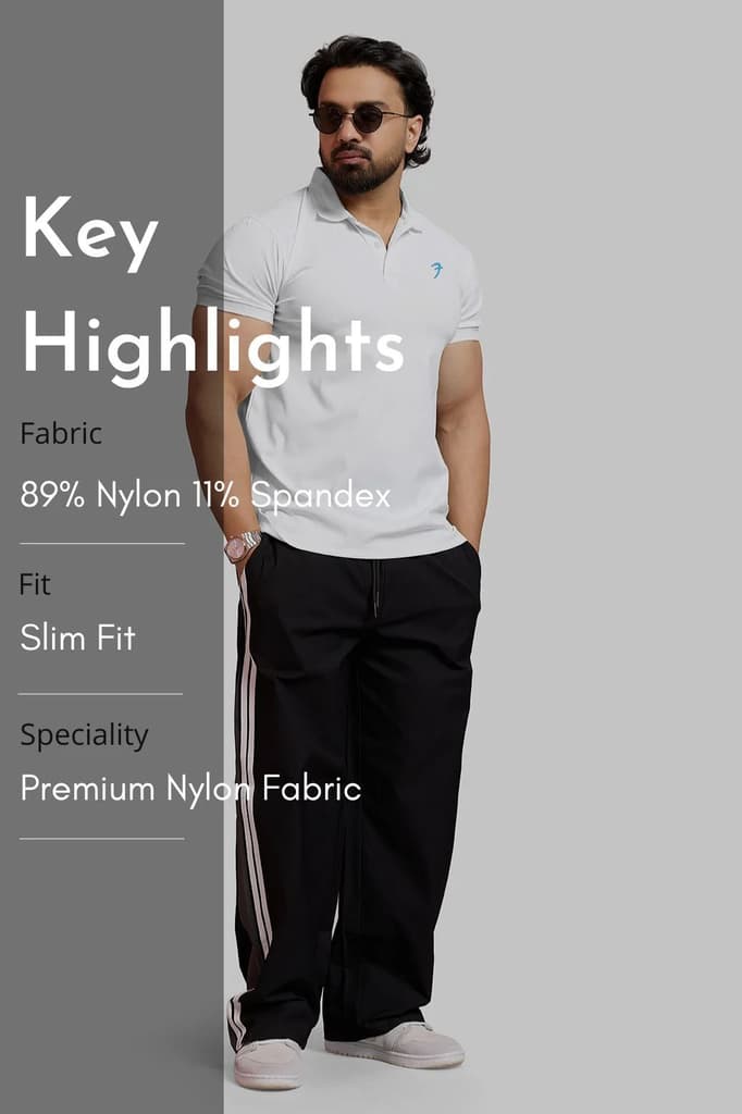 Obsidian Polo T-shirt White — photo 8