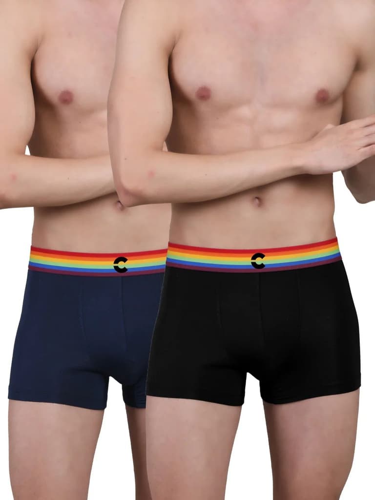 Pride Edition - Men's Anti-Bacterial Micro Modal Trunk (Pack of 2) — photo 13