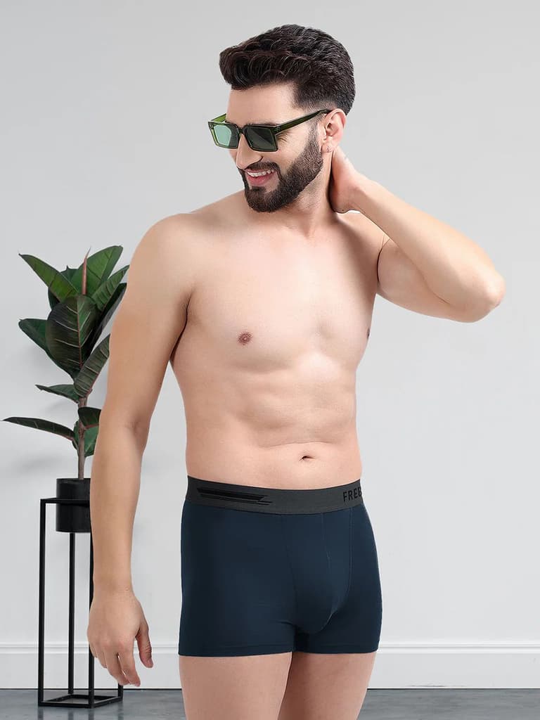 All Same Colors Men's Anti-Bacterial Micro Modal Trunk (Pack of 5) — photo 2
