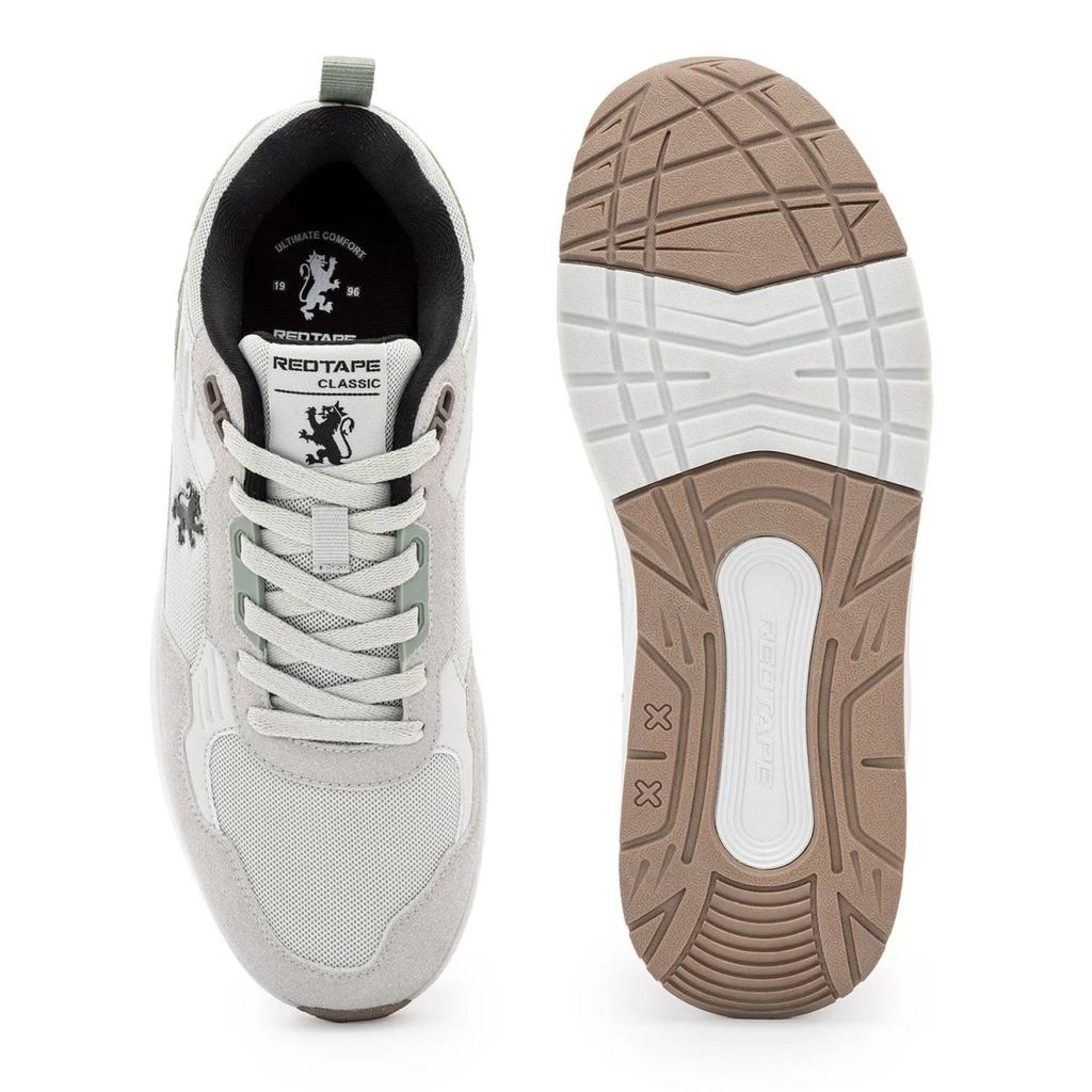 Sneakers for Men in Grey and Green | Casual Shoes — photo 5