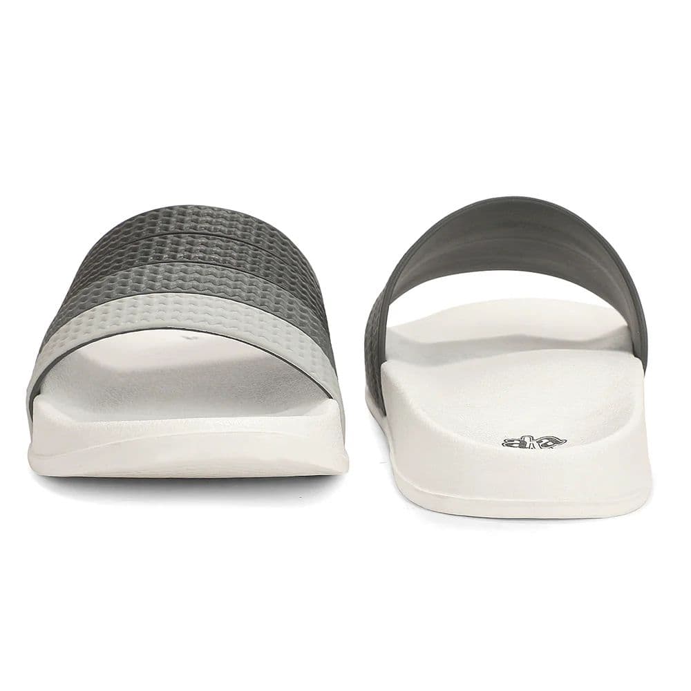 A HA PRIMGO-E Grey Casual Slip on Slides for Men by Liberty — photo 8