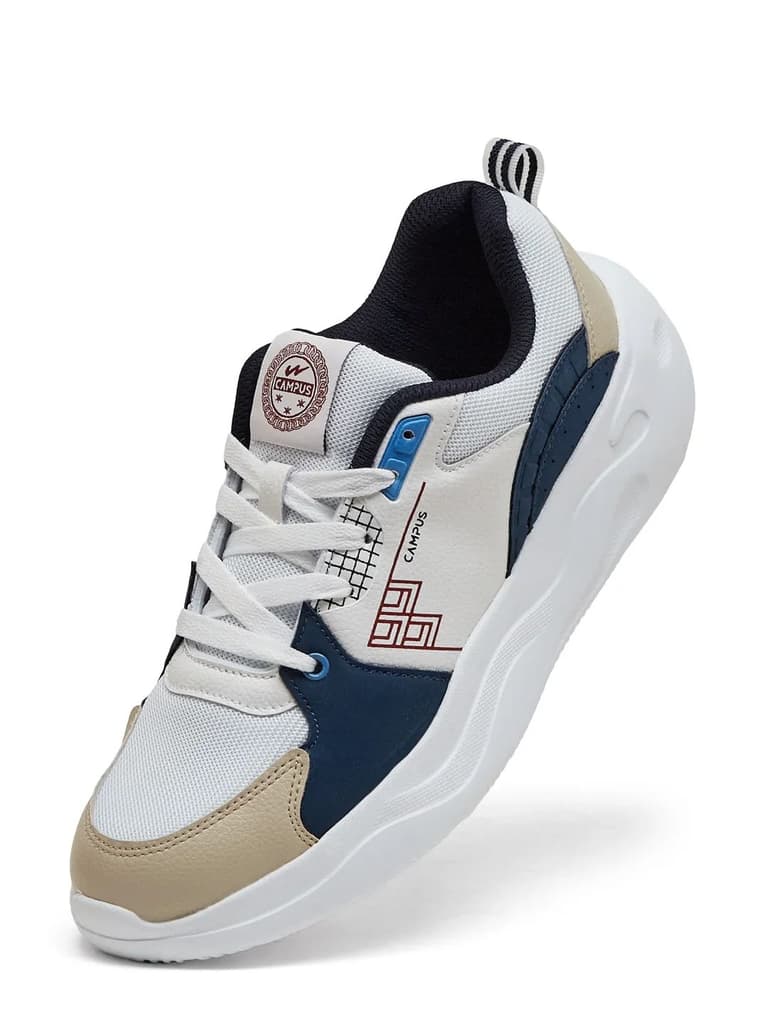 PLATO White Men's Sneakers — photo 3