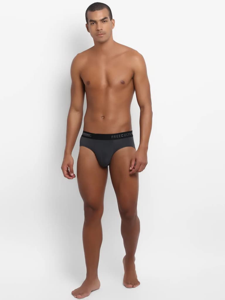 Men's Anti-Bacterial Micro Modal Brief in Contrast Waistband (Pack of 2) — photo 7