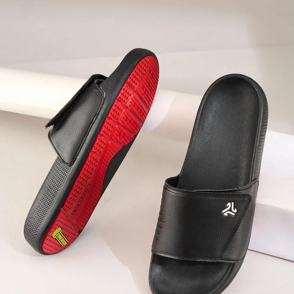 SL-479 Black Men's Slides