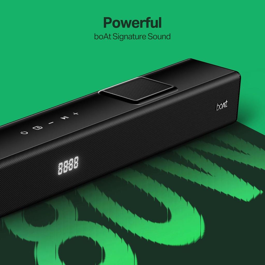 boAt Aavante Octave Plus | 2.2 Channel Soundbar with 80W Audio, EQ Modes & Bluetooth v5.3