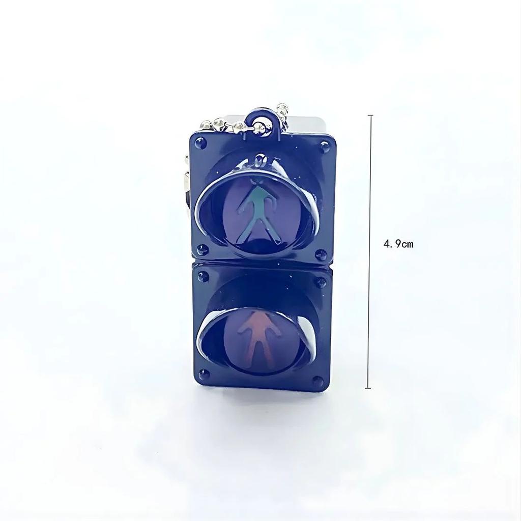 Traffic Light Keychain with LED Lights — photo 4
