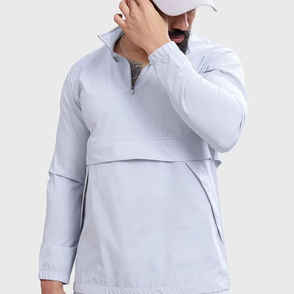 Thread Pullover Light Grey
