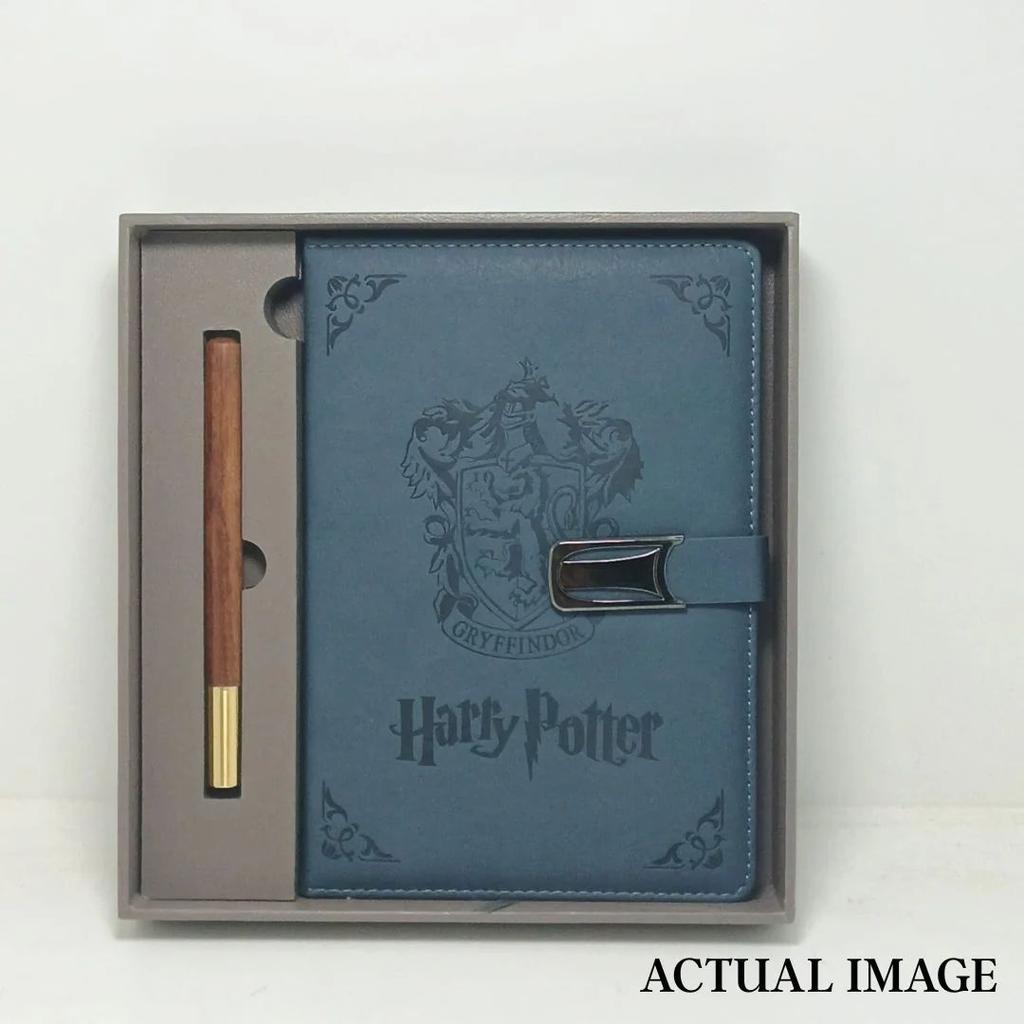 Harry Potter Premium Wizard Journal | Leather Notebook & Pen Gift Set — photo 6